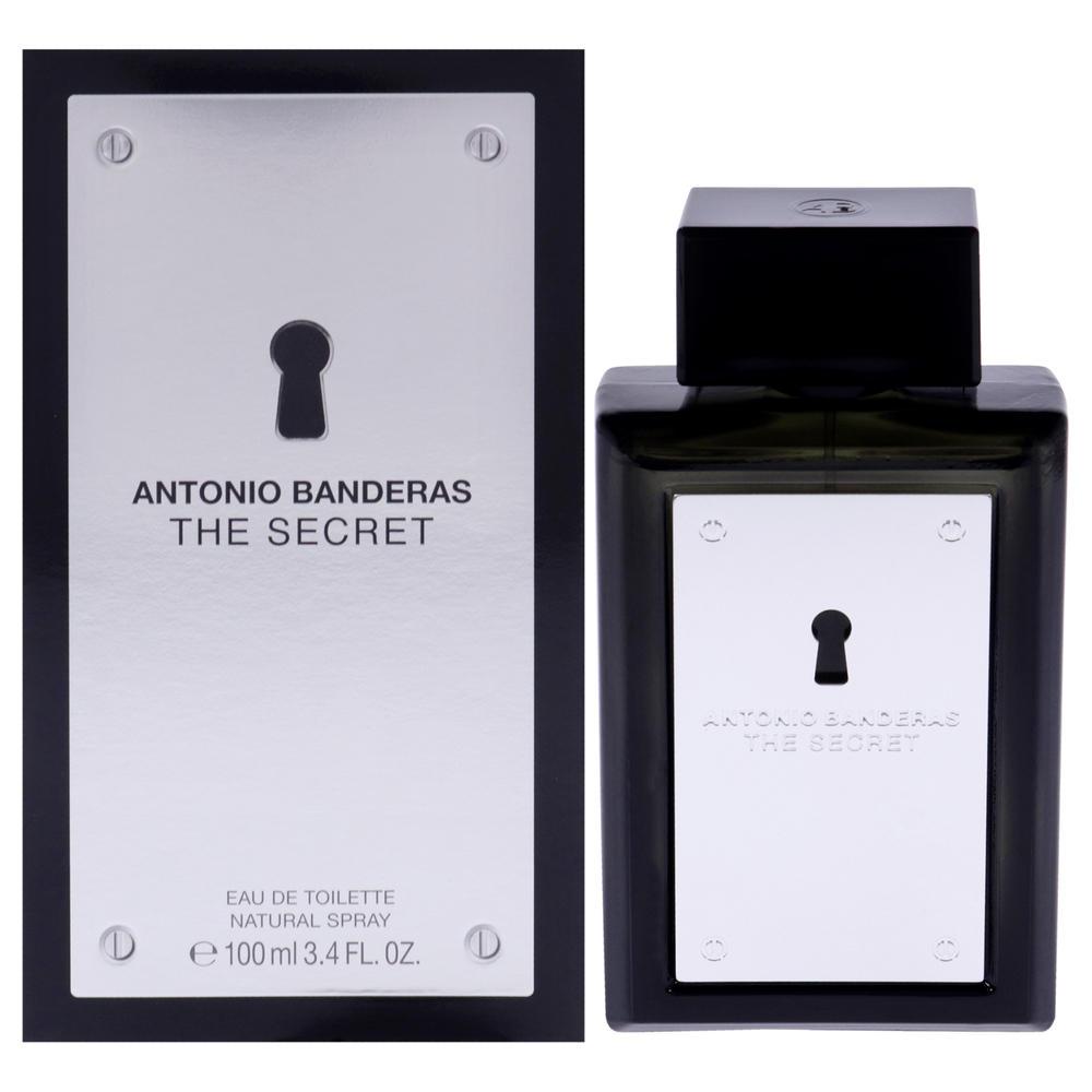 The Secret BY Antonio Banderas for Men 3.4 oz EDT Spray
